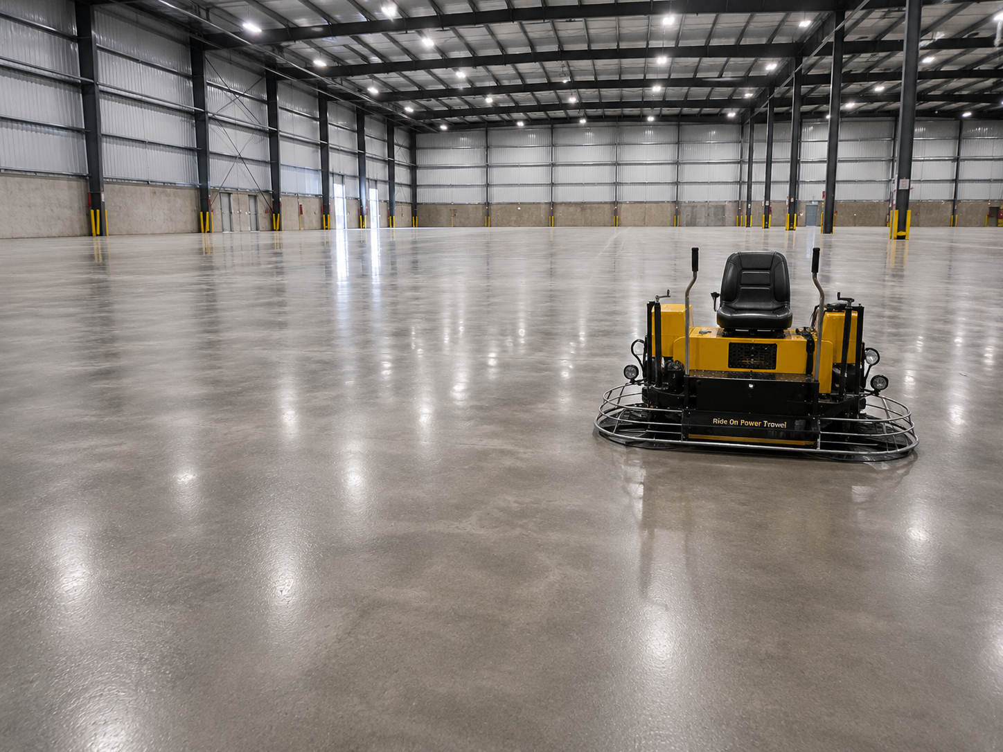 Industrial shed floor project